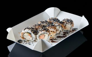 Рол Філа з запеченим лососем (240г)