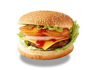 Cheesburger i prilog