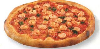 Pizza De Gambas Y Atún (33 Cm.)
