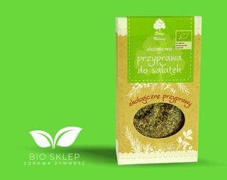 Ekologiczna przyprawa do sałatek Dary Natury 30 g