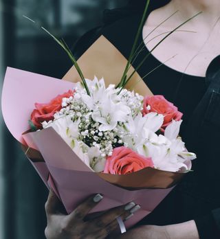 Buchet Crini si Gerberea