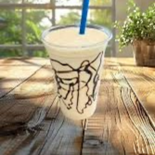 Batido, helado, filipino blanco 