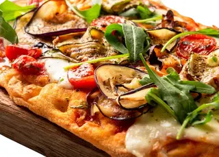 Pinsa vegetariana