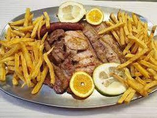 Grelhada Mista com Guarnição