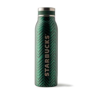 Bottle Herringbone Green 15oz