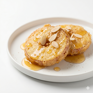 Manzana Frita Con Miel