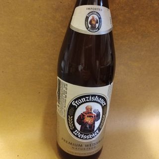 Franziskaner weiss in bottiglia
