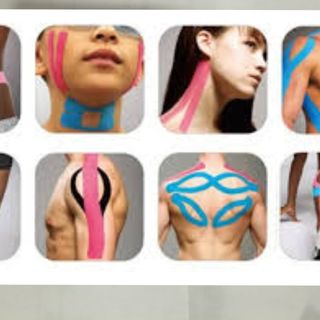 K Tape Kinesiology اشرطة لتقليل الألم أو لتقليل خطر الإصابة