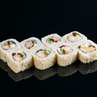 Рол Філадельфія в кунжуті з креветкою  (250г)