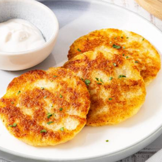 Хэшбрауны со сметаной