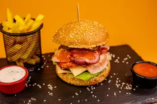 Pizza burger
