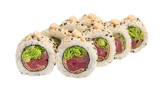 G Каліфорнія з тунцем в кунжуті рол (0.22)