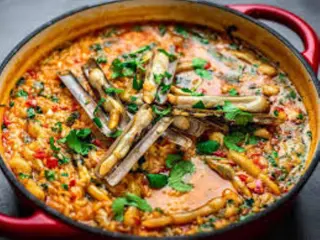 Arroz de Lingueirão
