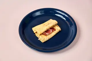 Slana palačinka sa suvim vratom