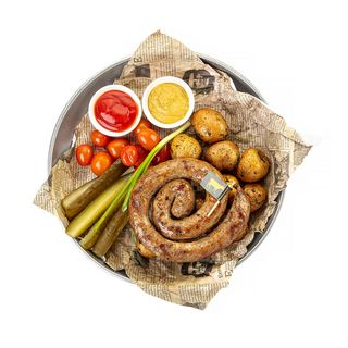 Колбаски ручной работы из говядины 