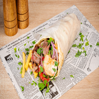 Shaorma mare mix (Pui-vita-curcan)