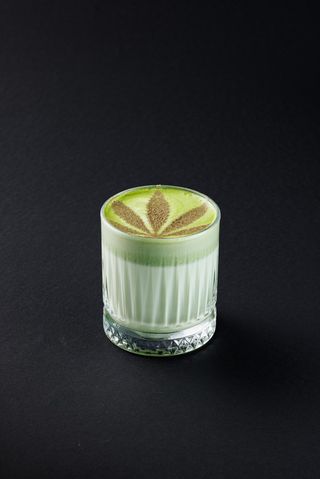 Cannabis Matcha Lapte Vegan