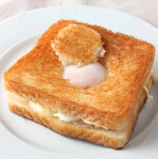 Sándwich Mixto Con Huevo A La Plancha