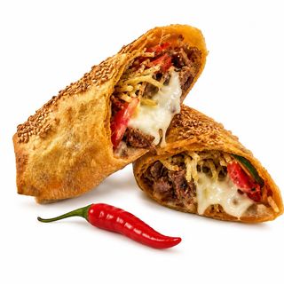 Мини Донер запеченный с говядиной Чили