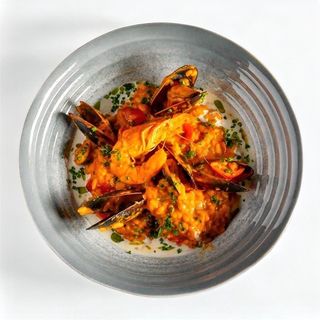 Risotto cu fructe de mare