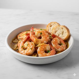 Langostinos Al Ajillo