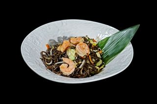 270. Soba con gamberi