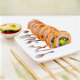 Запечена сьомга руло (250г)