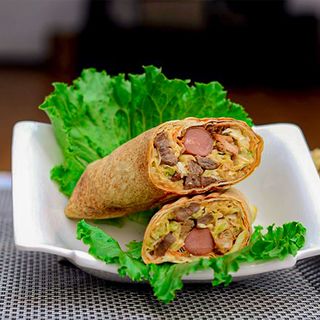 Single Sausage Shawarma