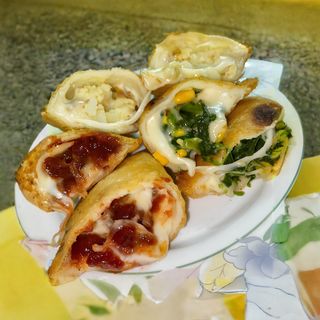 empanada carne molida y queso gouda