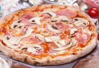 Prosciutto e funghi baby