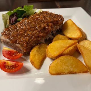 Свинячі реберця у кисло-солодкому соусі 350г