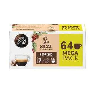 Mega Pack Cafe Sical Int. 7 - Dolce Gusto 64un.
