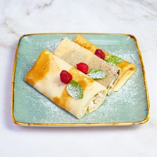 Блинчики с творогом