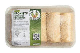Krokiety z kapustą i pieczarkami