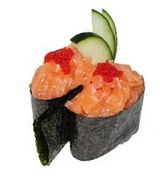 Gunkan Saumon - 2 Pcs