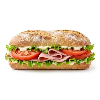 Bocadillo Vegetal  Cocido