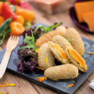 JALAPEÑOS CON QUESO CHEDDAR FUNDIDO