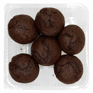 Queen Cakes Chocolate  6 Pack