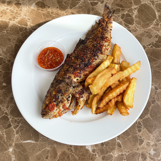 BBQ Croaker Fish