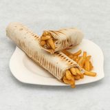 Kebab Tortilla na cienkim cieście amerykański średni