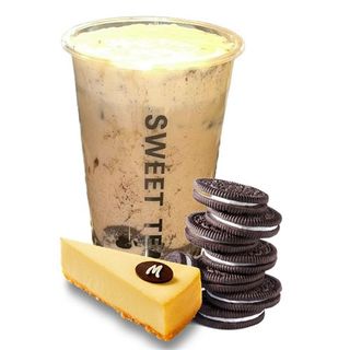 Top 3 - Tè nero & Latte, biscotto oreo e crema cheese 