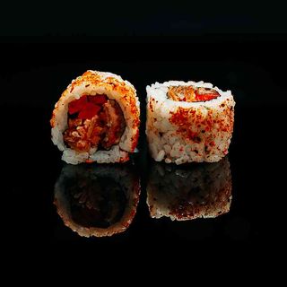 Roll somon crispy picant