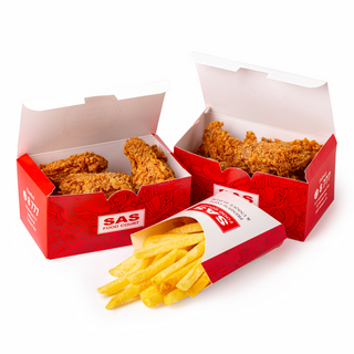 Հավի թևիկներ կծու և ֆրի «Դուետ»