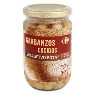 Garbanzos Cocidos Carrefour 200 Gr.