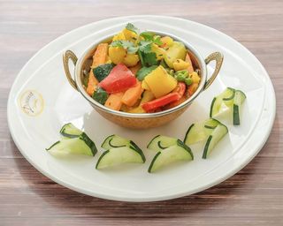 Brinjal mix vegetable sabji