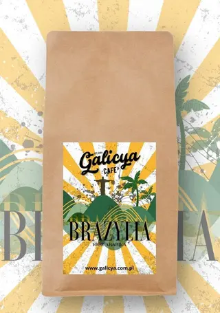 Brazylia kawa ziarnista (naturalna) 250g