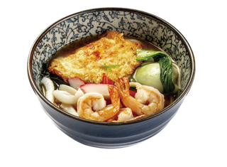 262. Ramen En Caldo Con Mariscos