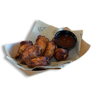 Alitas Pollo Con Bbq (Ración)