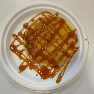 Pancake dolce sciroppo d'acero 