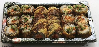 11. Rolo de Salmão Frito